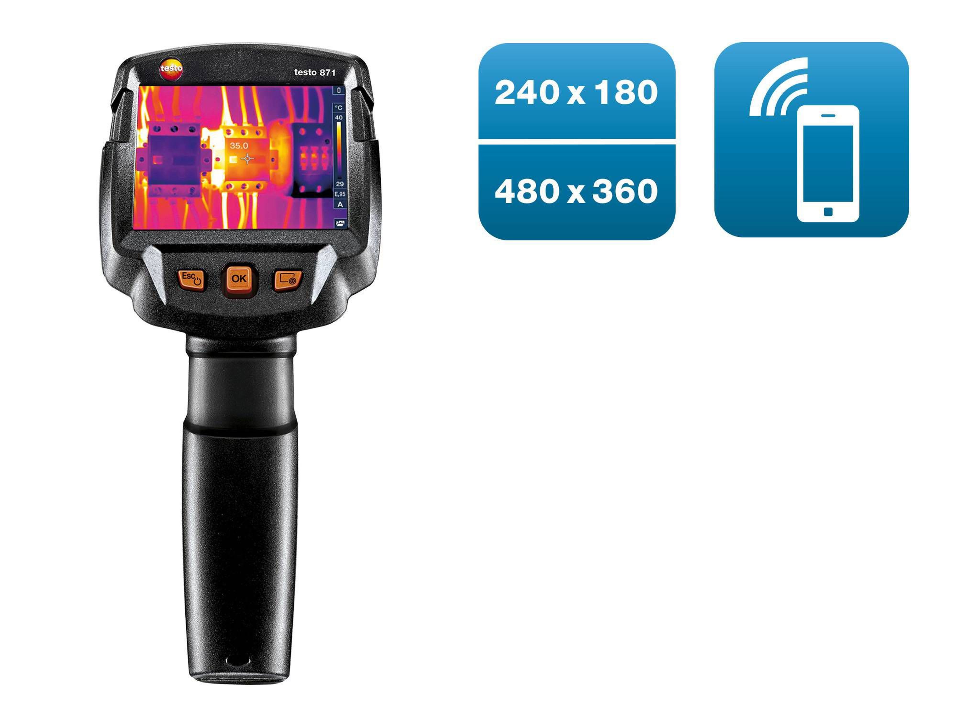 TESTO - Caméra thermique testo 871s