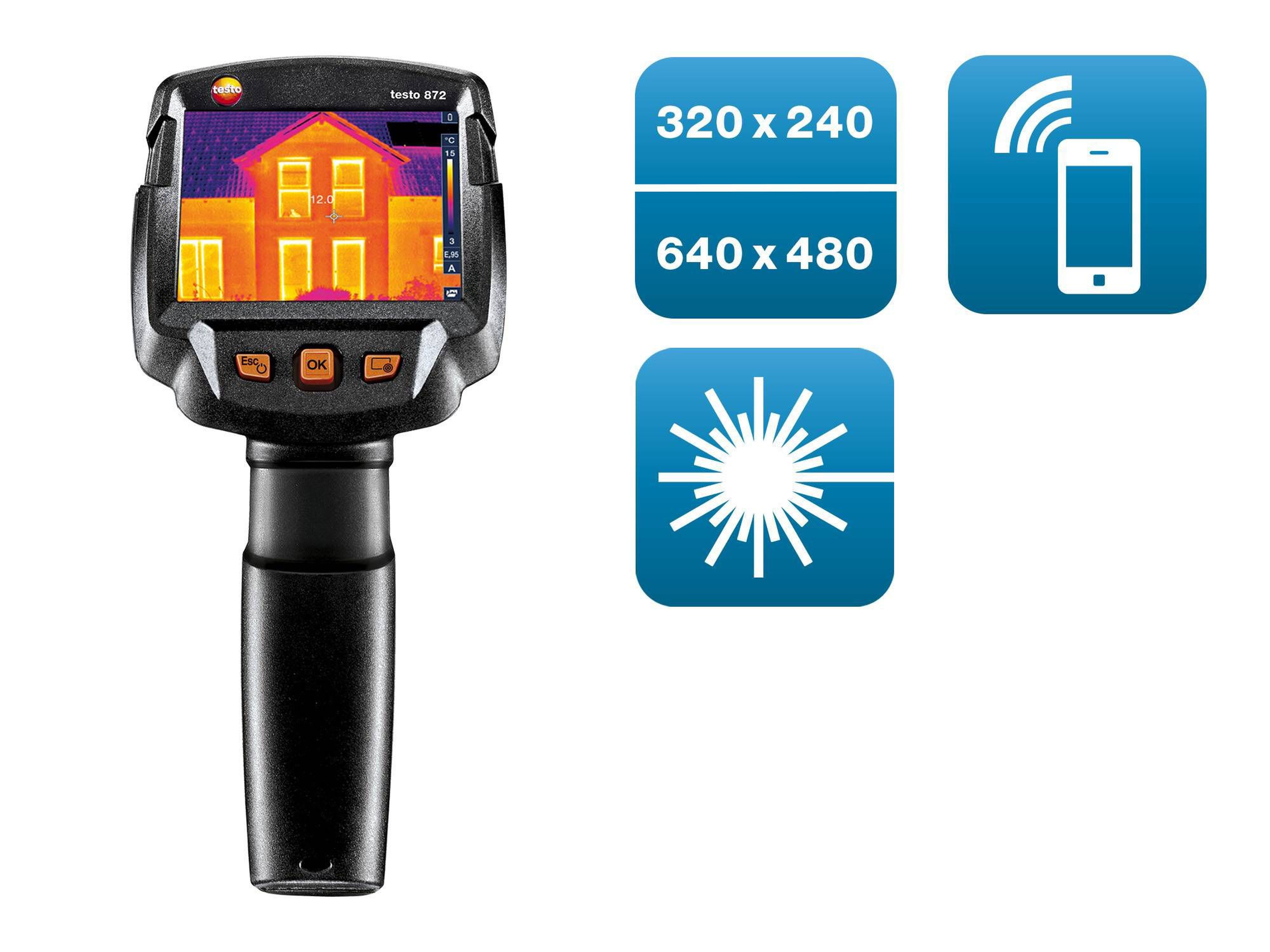 TESTO - Caméra thermique testo 872s