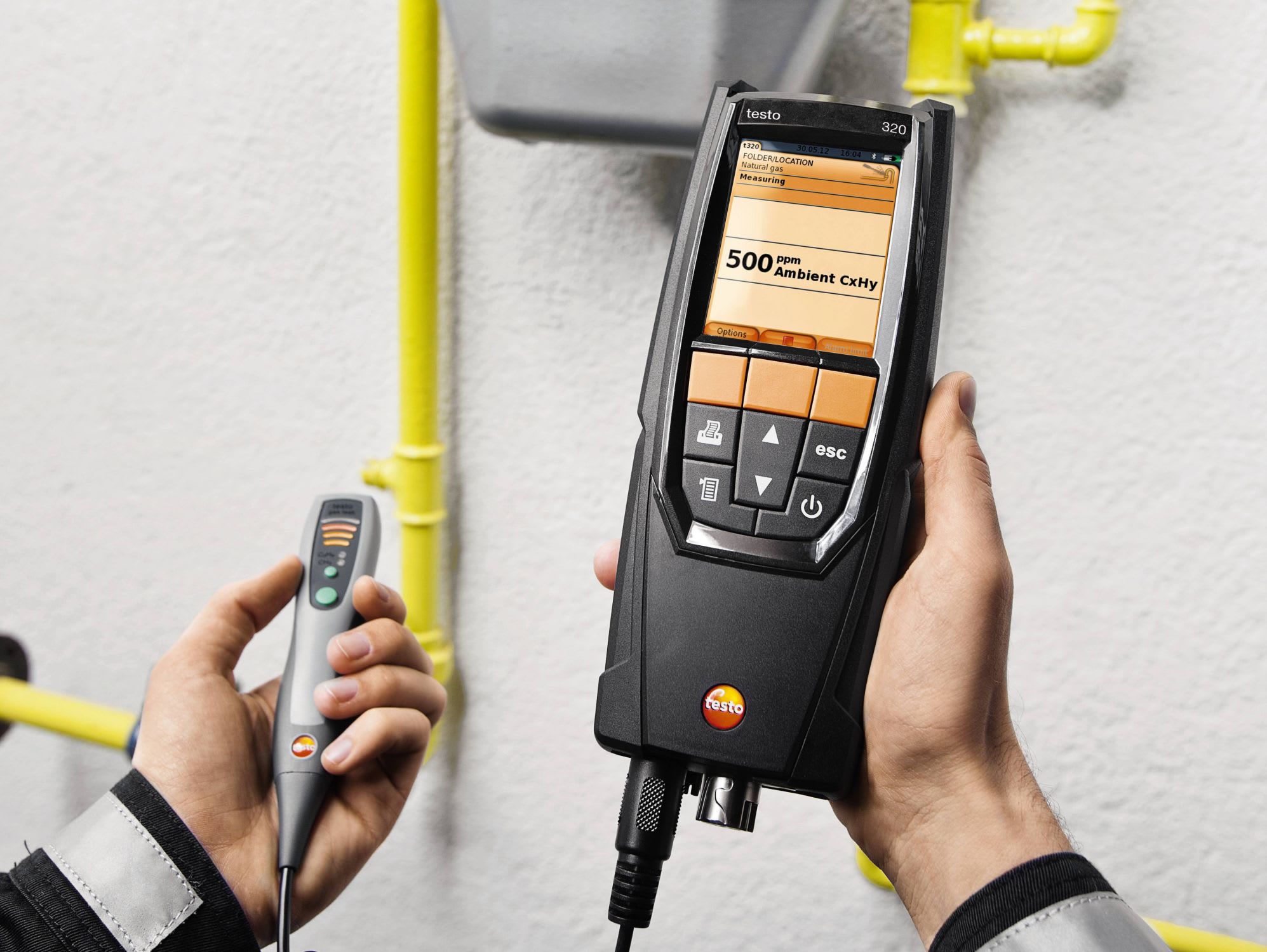 TESTO - Mallette compacte pour analyseur de combustion d'installation et maintenance