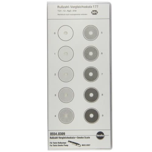 TESTO - Echelle de comparaison