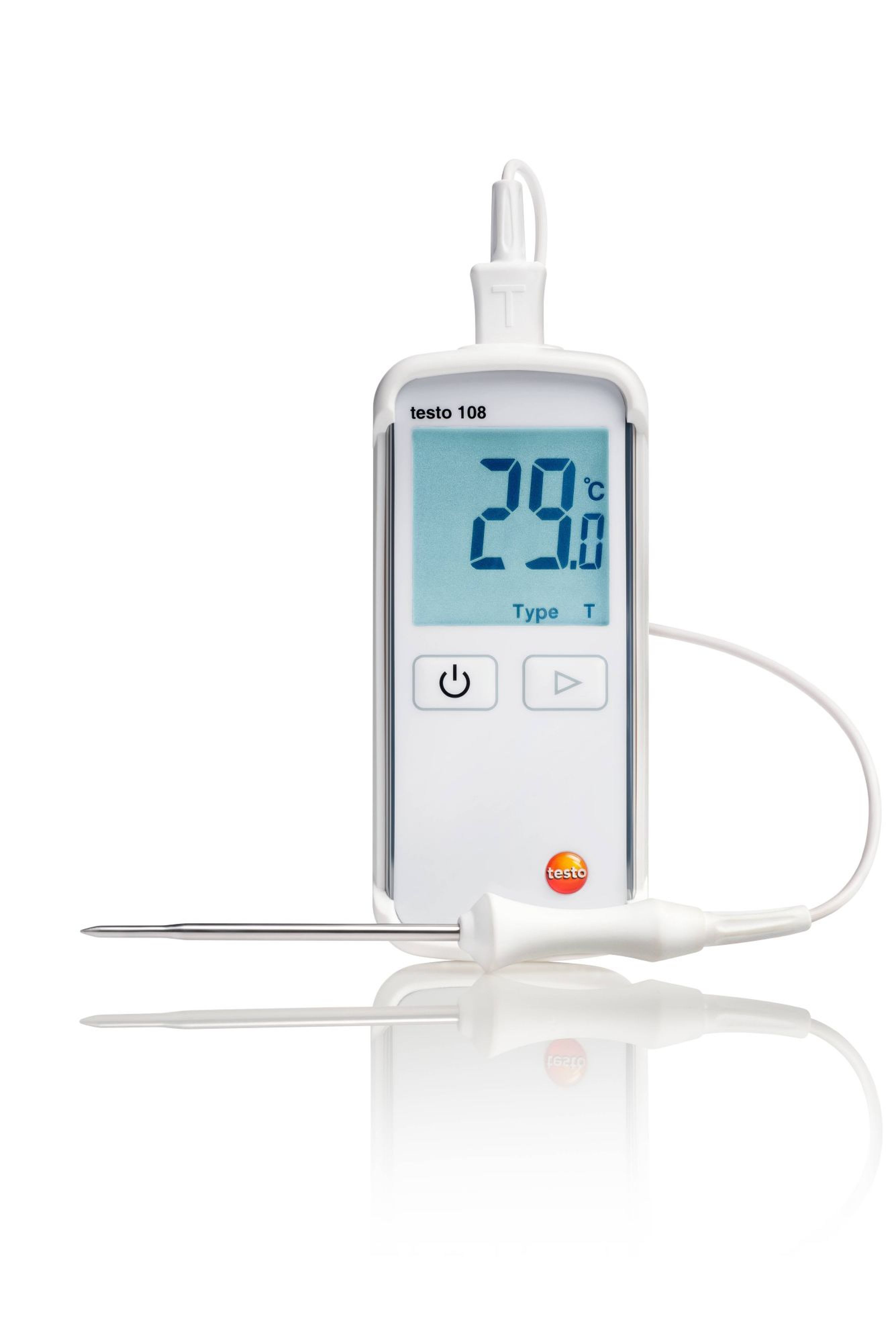 TESTO - testo 108 - Thermomètre alimentaire à sonde interchangeable TC Type K/T