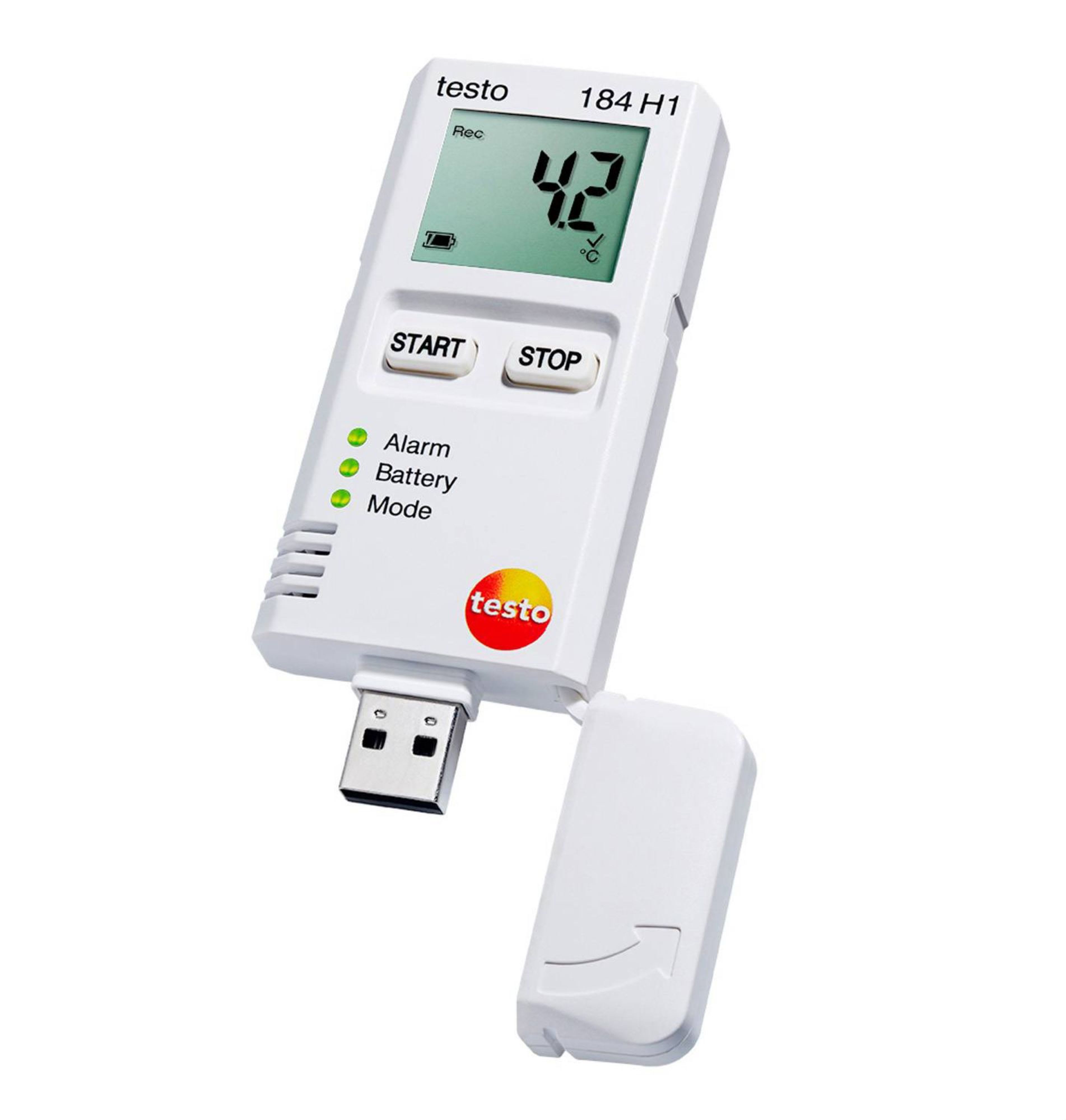 TESTO - testo 184 H1 - Clé USB Enregistreur de température/humidité réutilisable