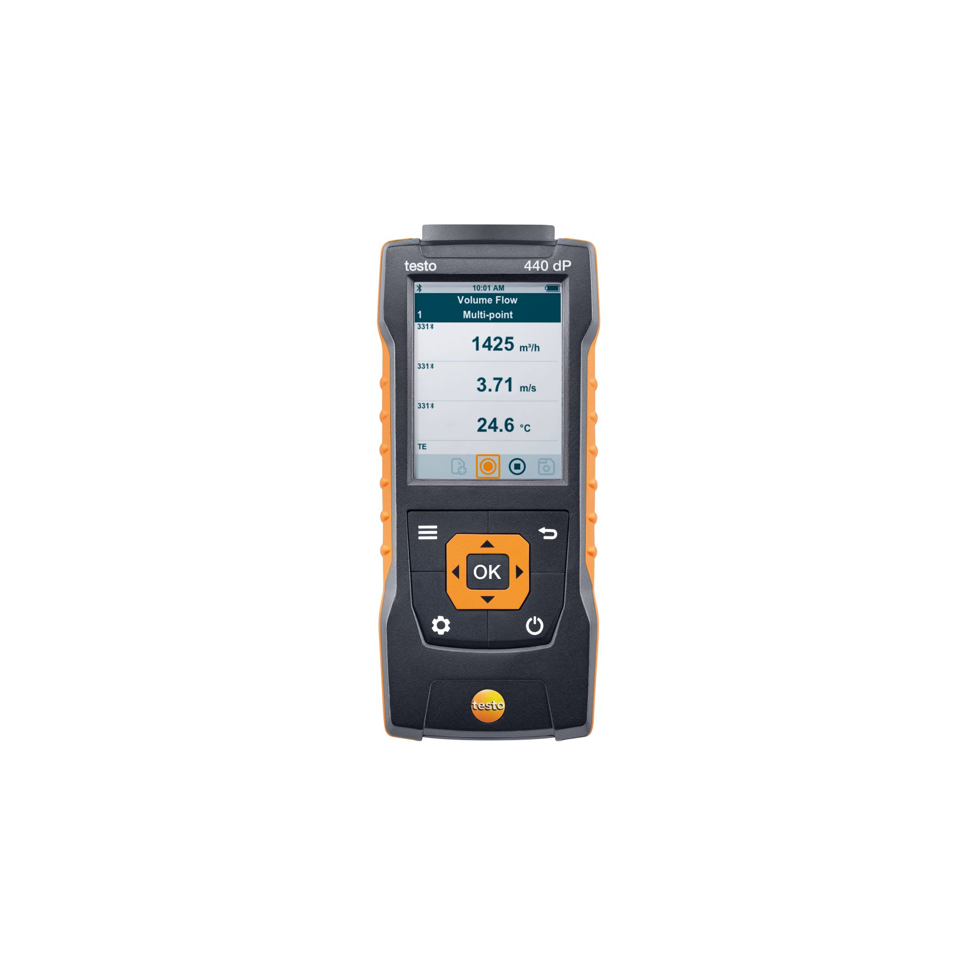 TESTO - testo 440 - Anémomètre multifonctions, avec pression différentielle