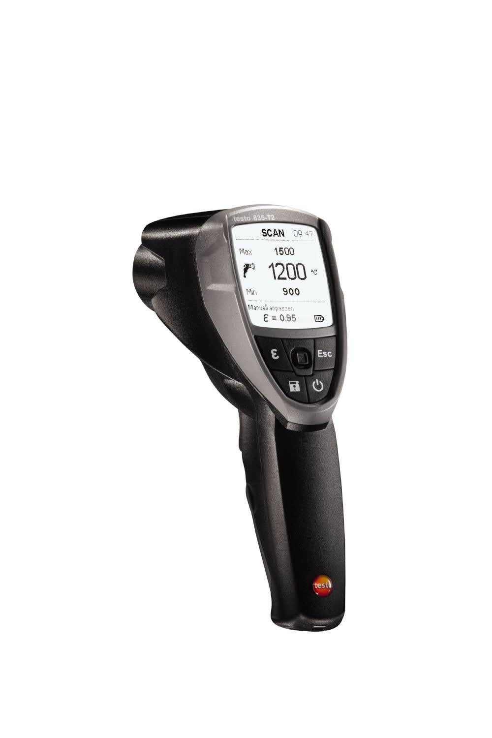 TESTO - testo 835-T2 - Thermometre Infrarouge haute temperature (jusqu'a 1600C)