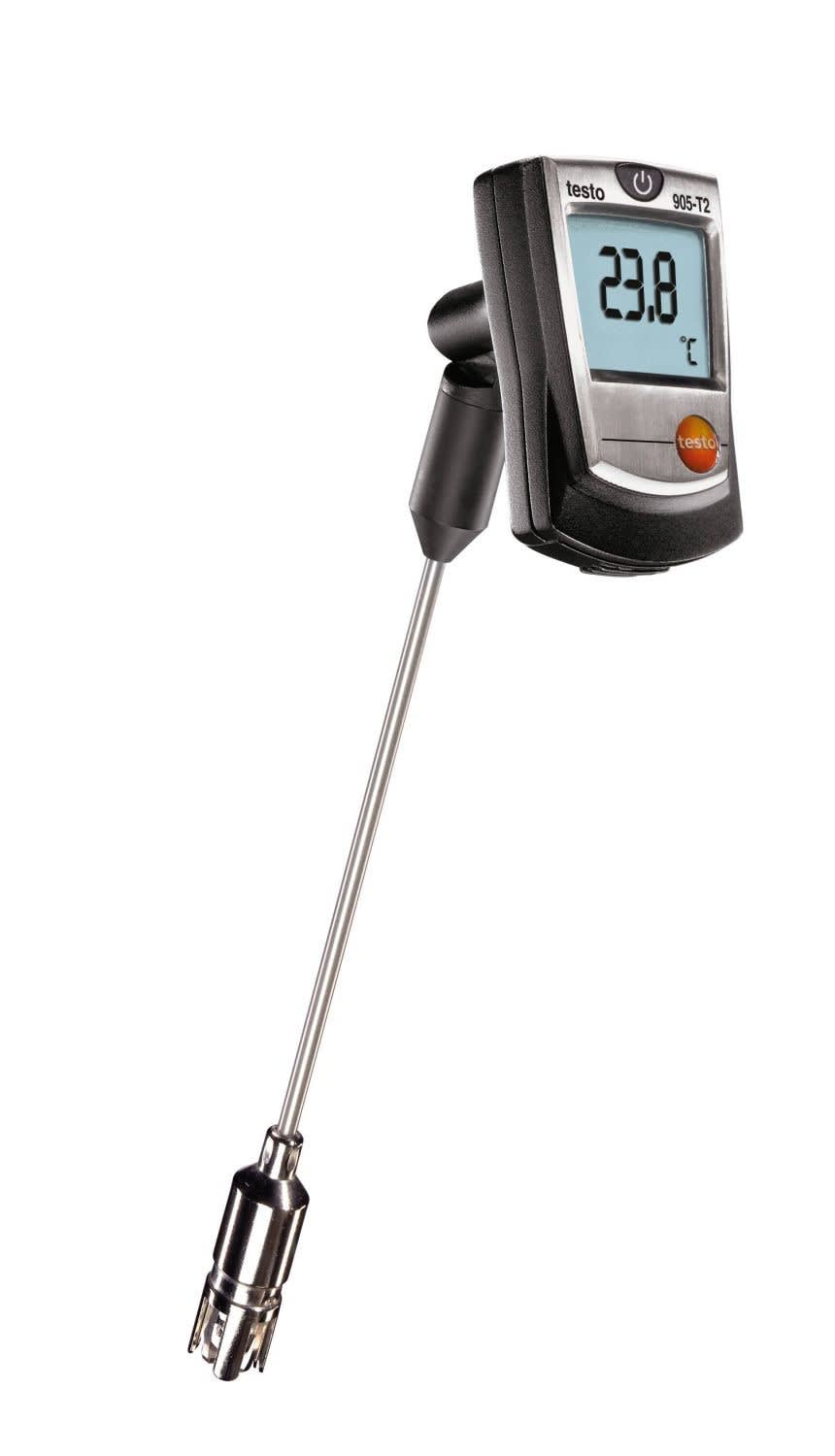 TESTO - testo 905-T2 - Thermometre de contact, dote d'une large etendue de mesure