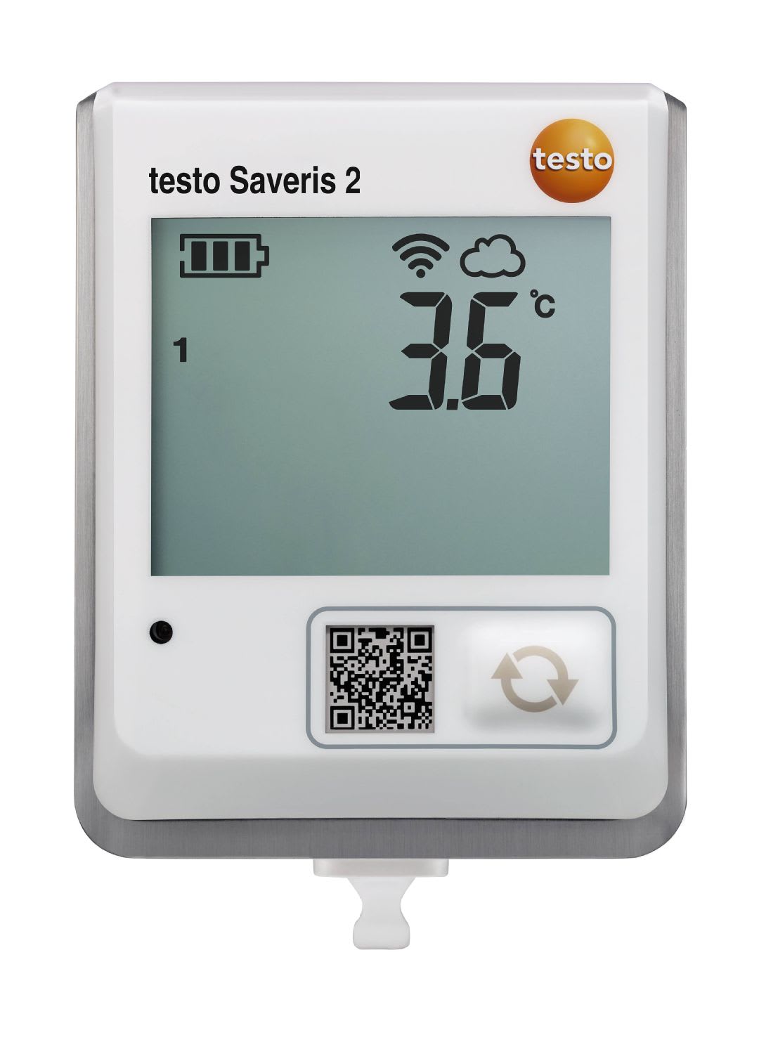 TESTO - testo Saveris 2-T1 Enregistreur de données WiFi avec écran et sonde CTN intégrée