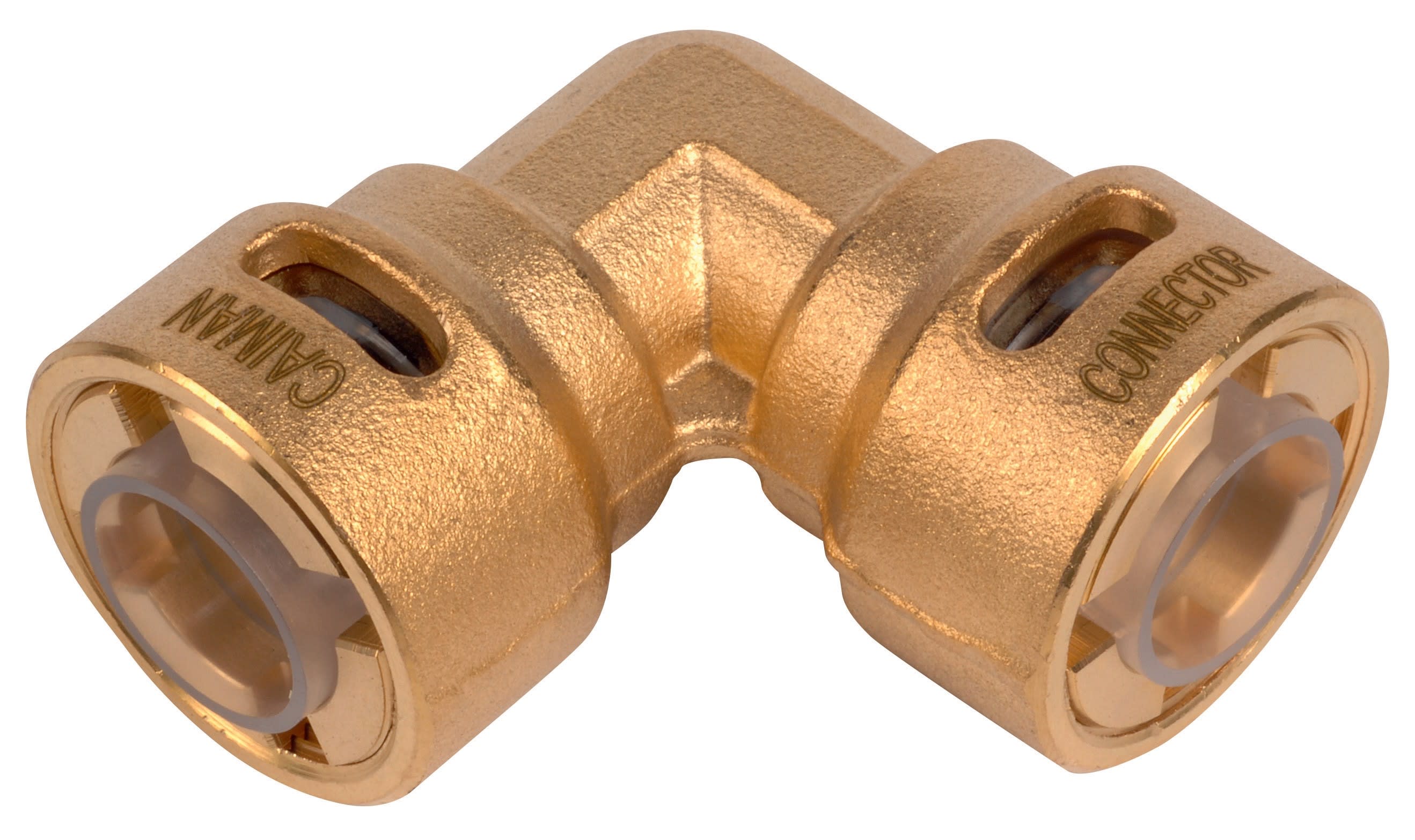 Comptoir Binoche Michel - Raccord rapide 90° à pression 5/8"