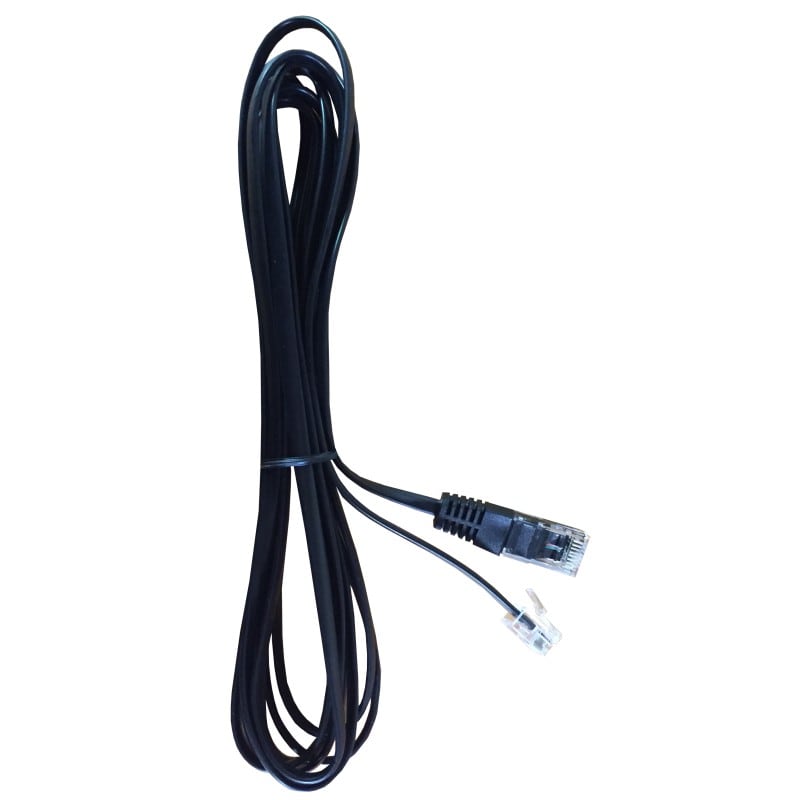 CAE Data - CORDON RJ11/RJ45 LIGNE 1 TÉL (BORNES 4,5) NOIR LG 3M