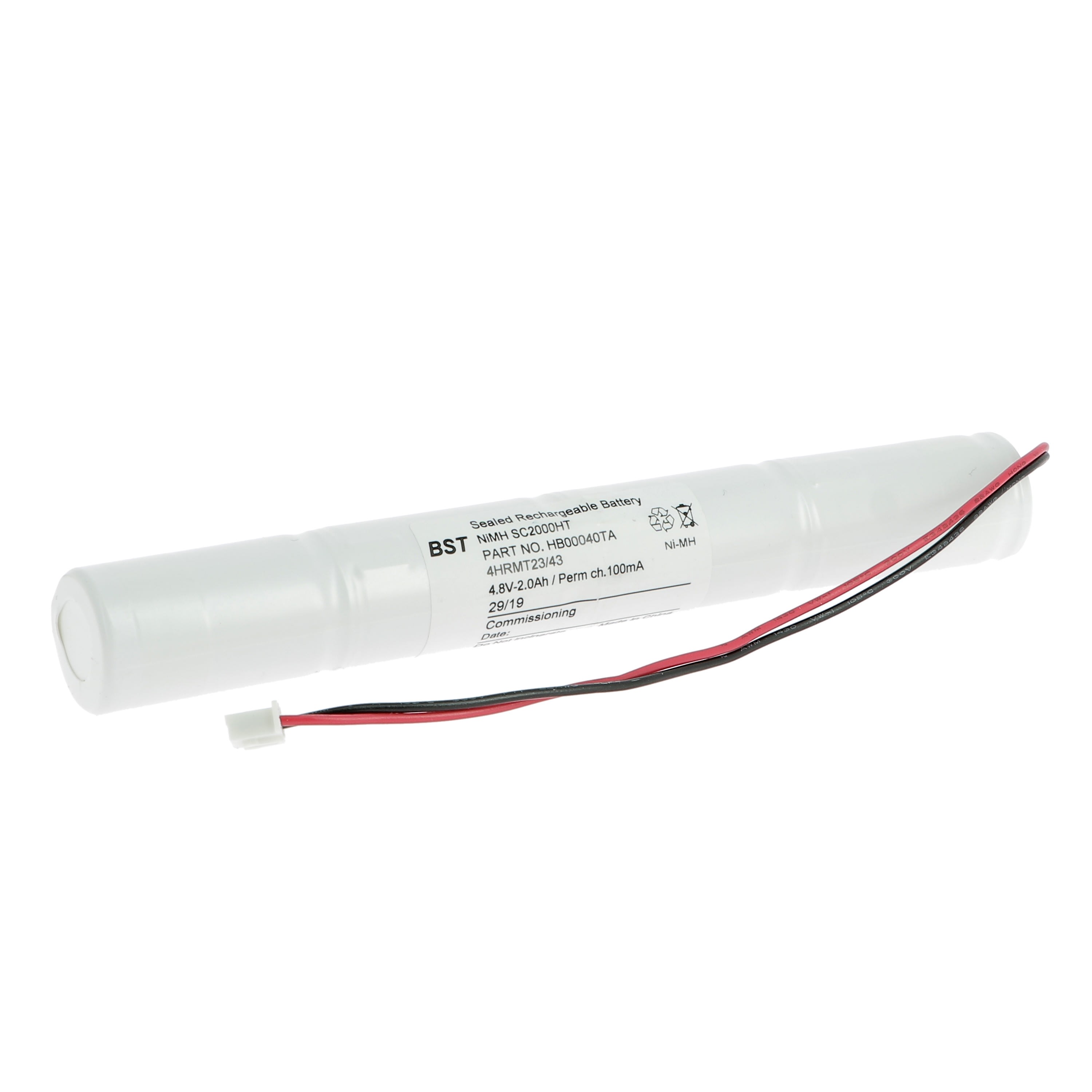 Ura - Batterie 4 ELEMENTS NI MH 2AH pour BAES Ambiance Uraone V ET Urajet V