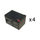 Ura - Batterie pour maintenance source centrale URA réf.210210 (48VDC 360W)