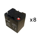 Ura - Batterie pour maintenance source centrale URA réf.210213 (48VDC 1200W)