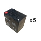Ura - Batterie pour maintenance source centrale URA ref.210213 (230VAC 2000VA)