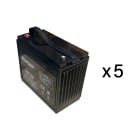 Ura - Batterie pour maintenance source centrale URA réf.210215 (230VAC 5000VA)