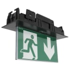 Ura - BAES EVACUATION URALIFE V NOIR 45LM-1H SATI CONNECTE PLAFOND