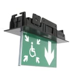 Ura - BAES+DBR EVACUATION URALIFE V NOIR 45-120LM-1H Adressable PLAFOND