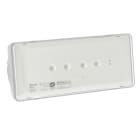 Ura - Luminaire pour Source Centrale Urajet Évacuation 24/48 Vdc - 45lumen