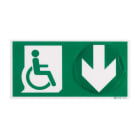 Ura - Pictogramme signalisation rigide pour PMR