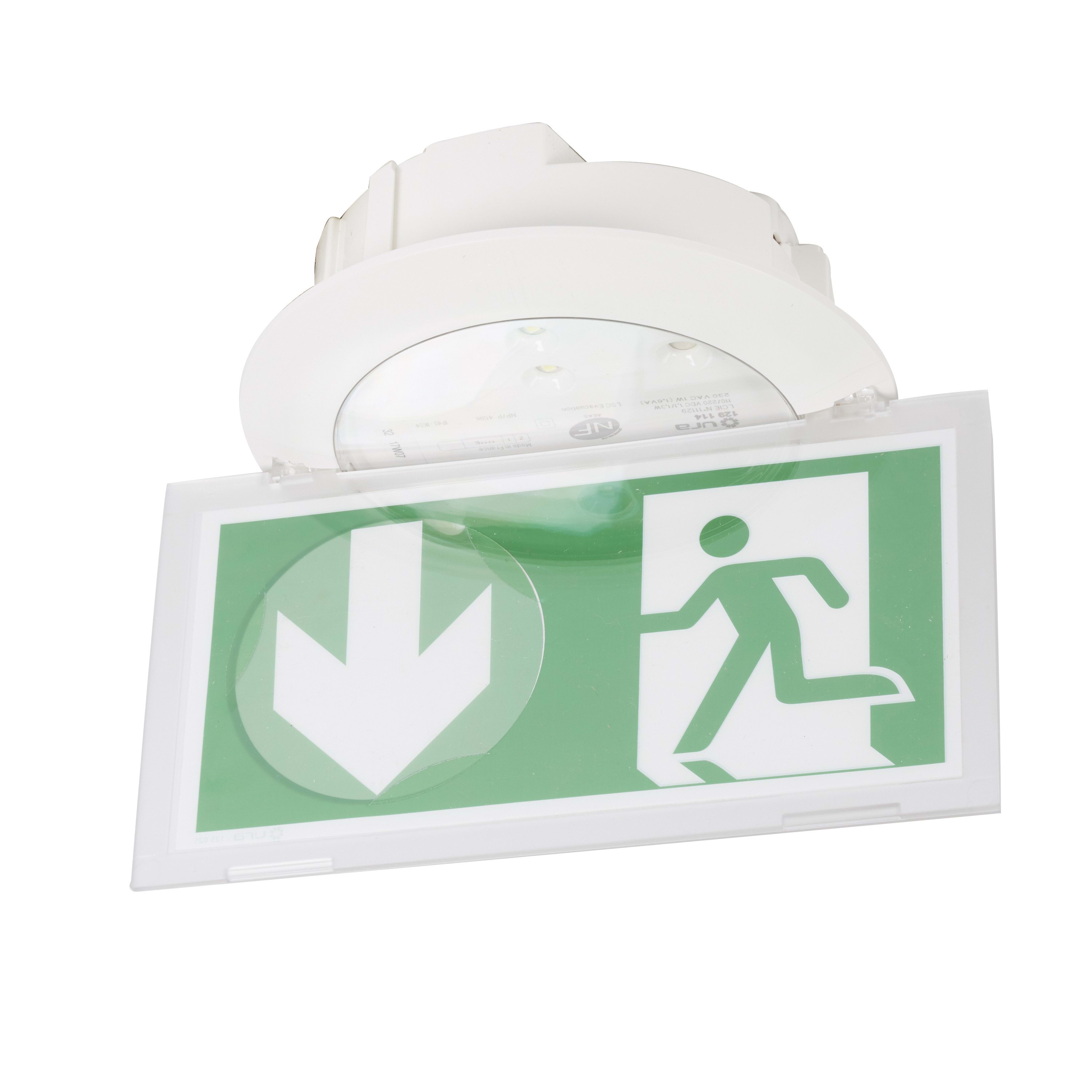 Ura - Luminaire sur Source Centrale LSC Practice Évacuation 24/48 Volts