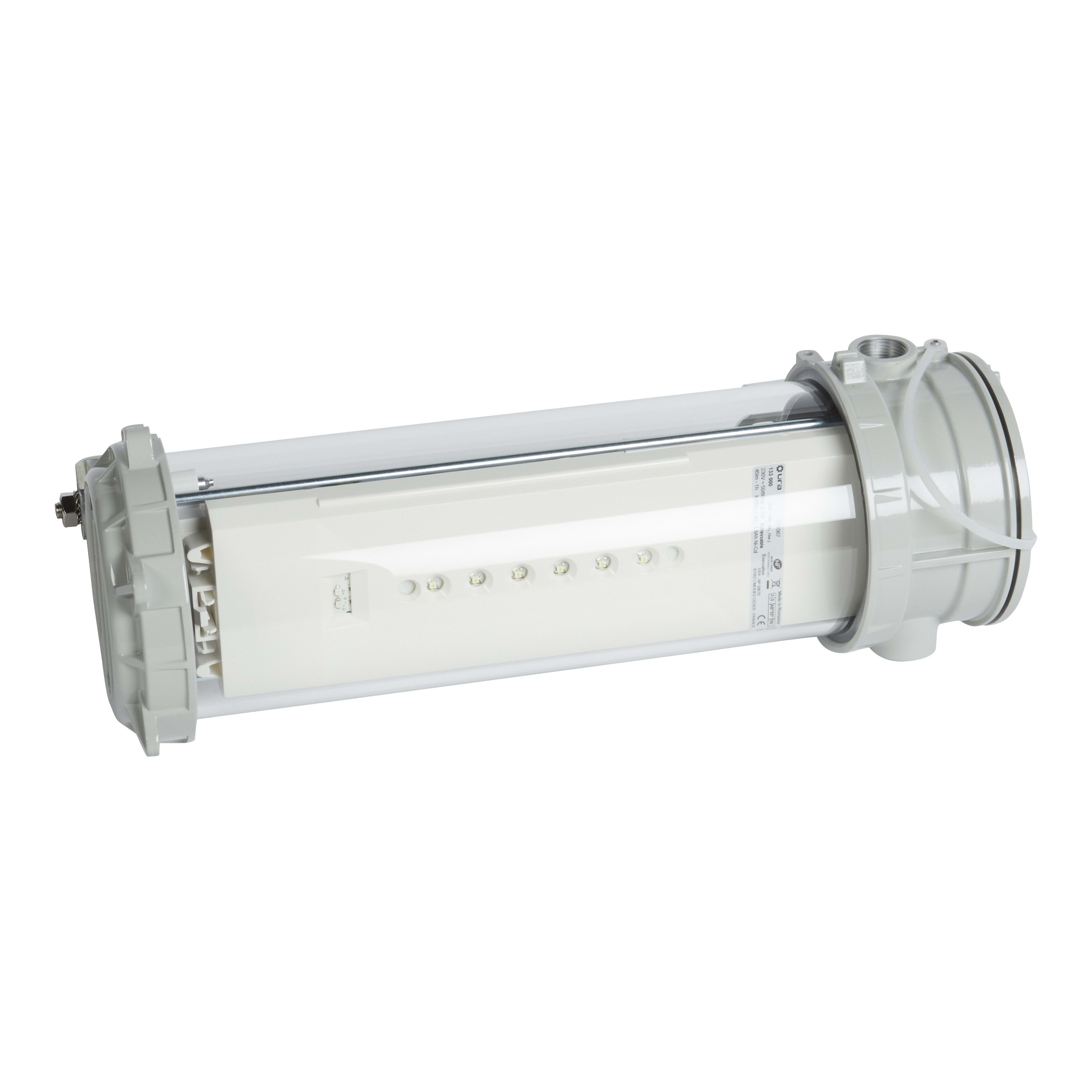 Ura - BAES Évacuation ATEX Adressable- IP66 - IK07