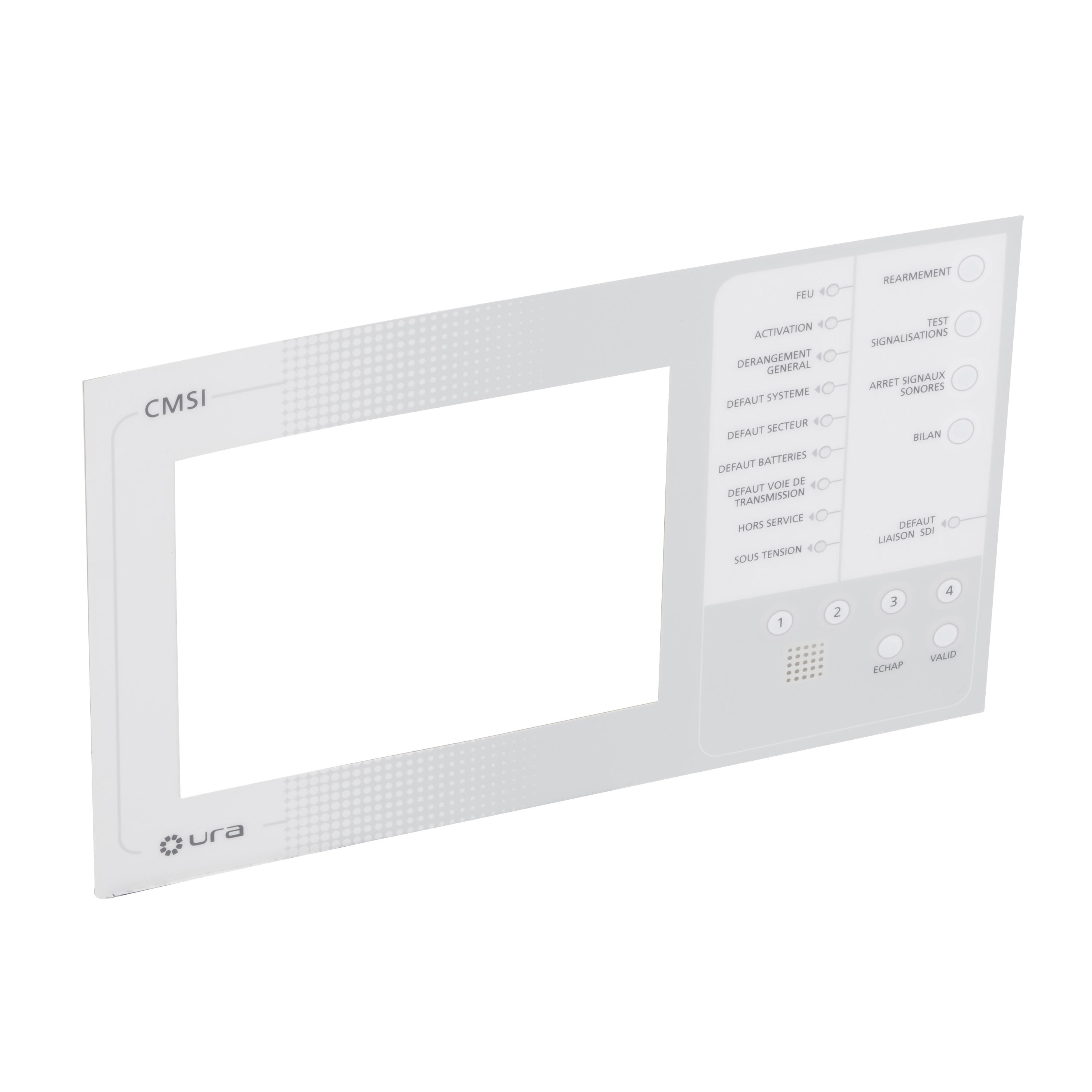 Ura - Facette Interface Homme Machine pour CMSI Adressable XL3 catégorie A