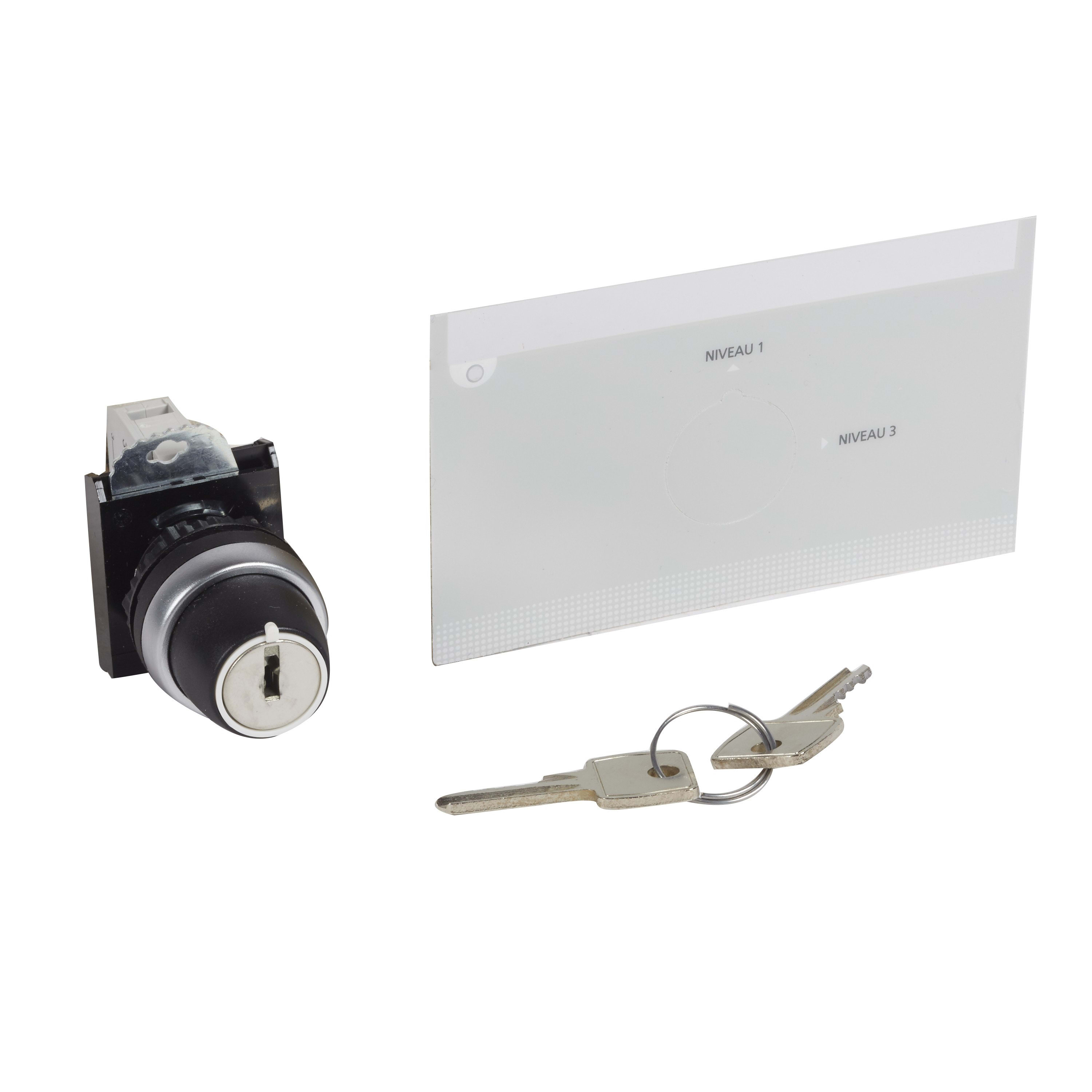 Ura - Ensemble accès niveau 3 par clé pour CMSI Adressable XL3