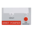 Ura - Ensemble arrêt pompier par BP pour CMSI Adressable XL3
