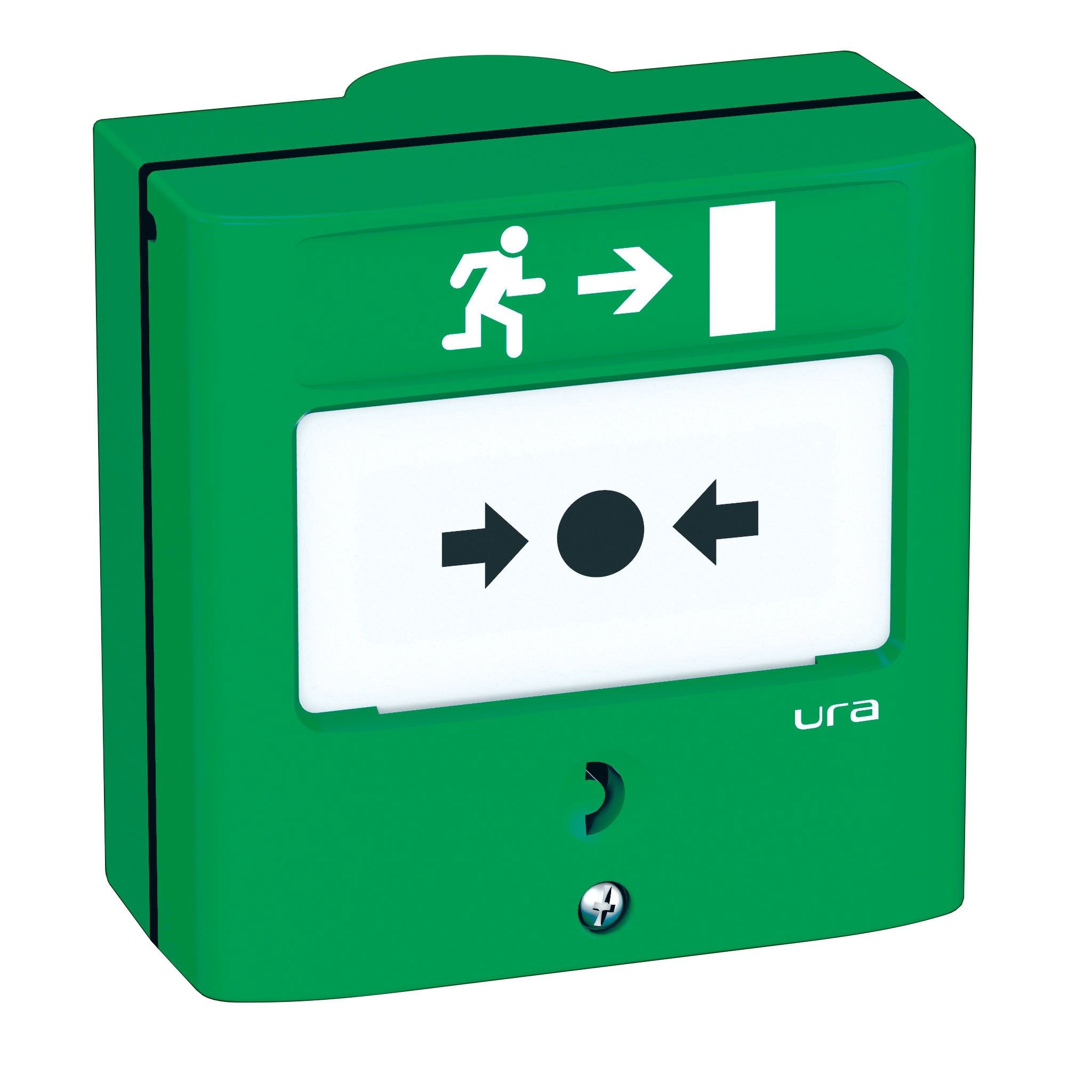 Ura - Dispositif de commande DCMIS vert double contacts