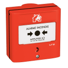 Ura - Déclencheur manuel rouge à membrane réarmable