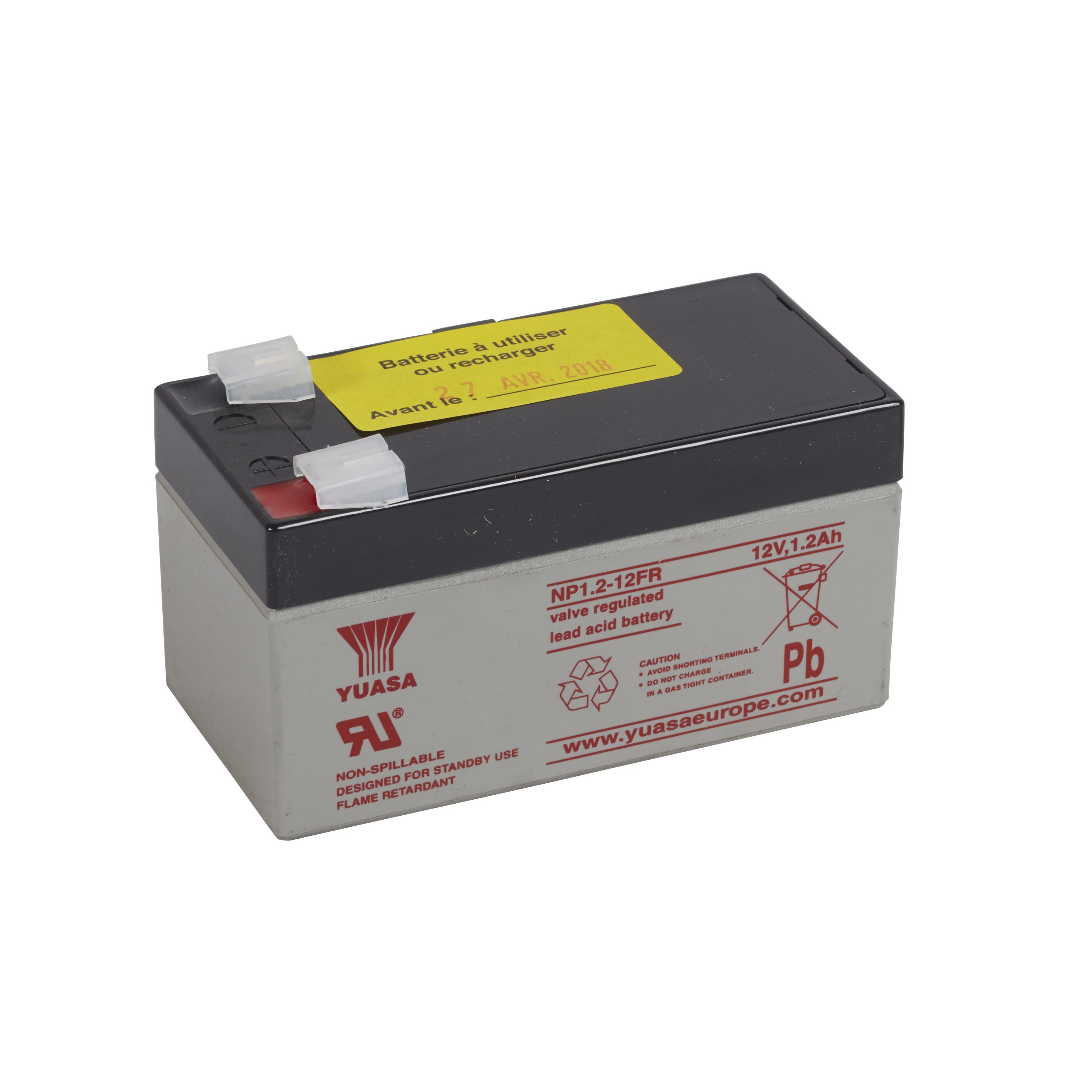 Ura - Batterie Plomb 12 Volts / 1,2 AH pour alarme