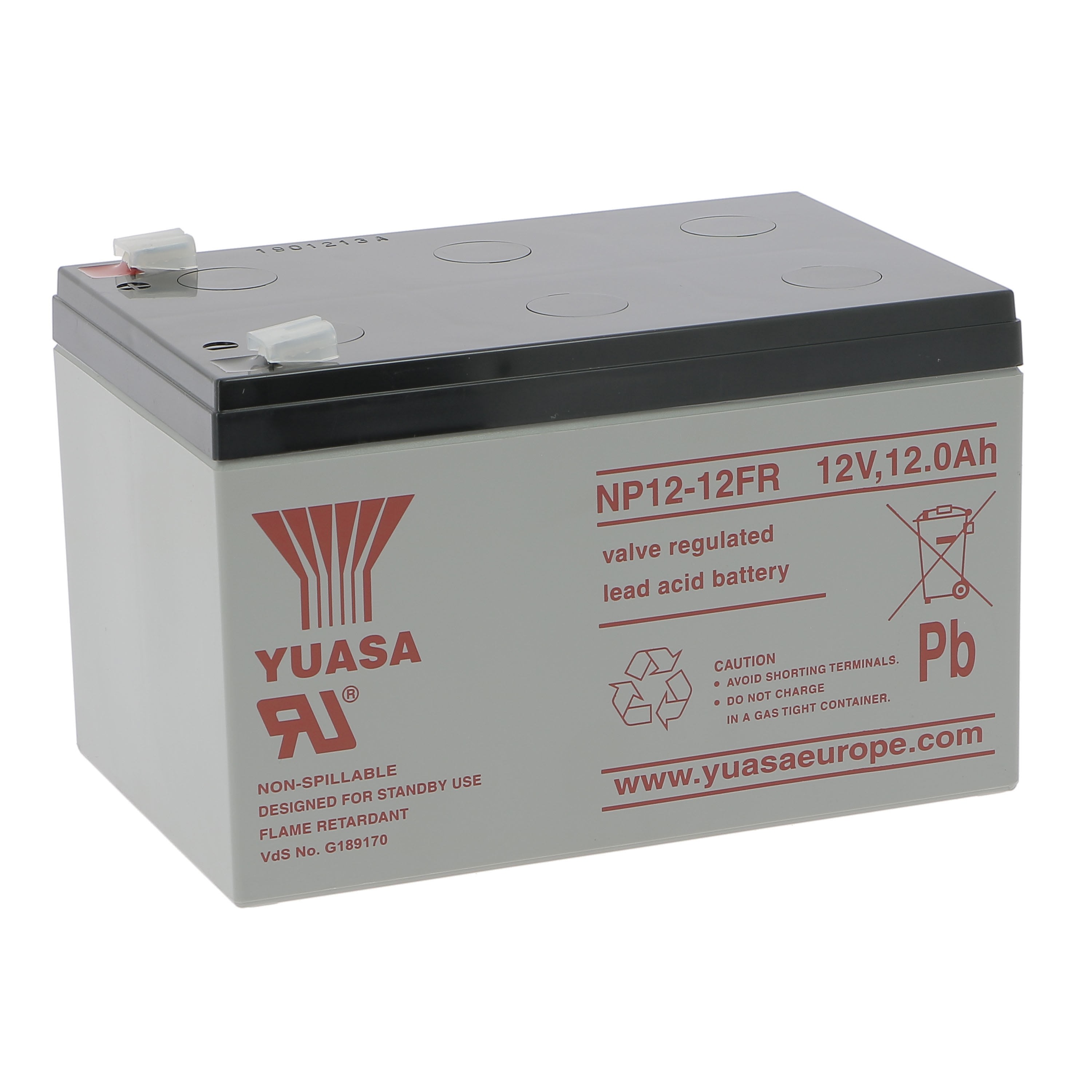 Ura - Batterie Plomb 12 Volts / 12 AH pour alarme