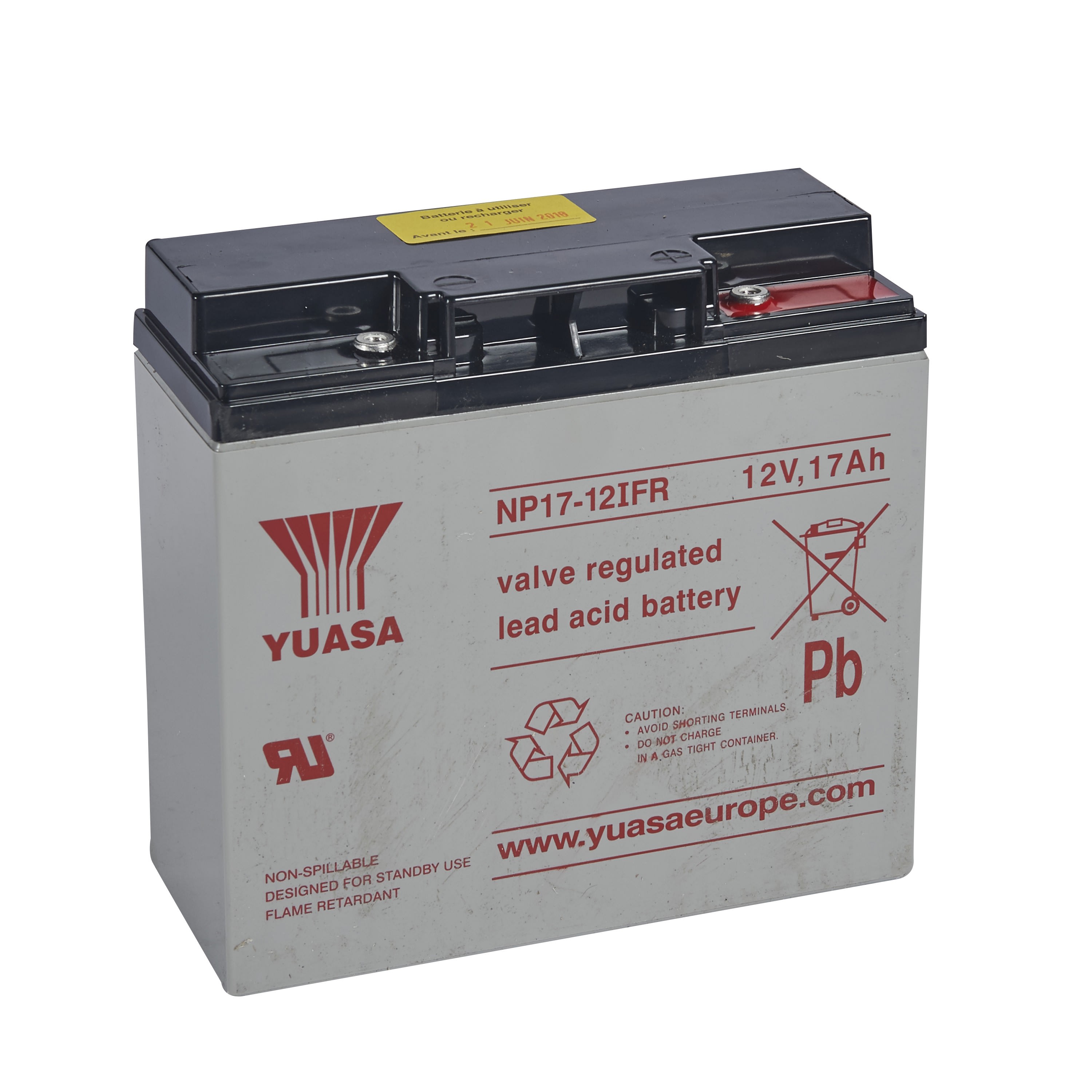 Ura - Batterie Plomb 12 Volts / 18 AH pour alarme