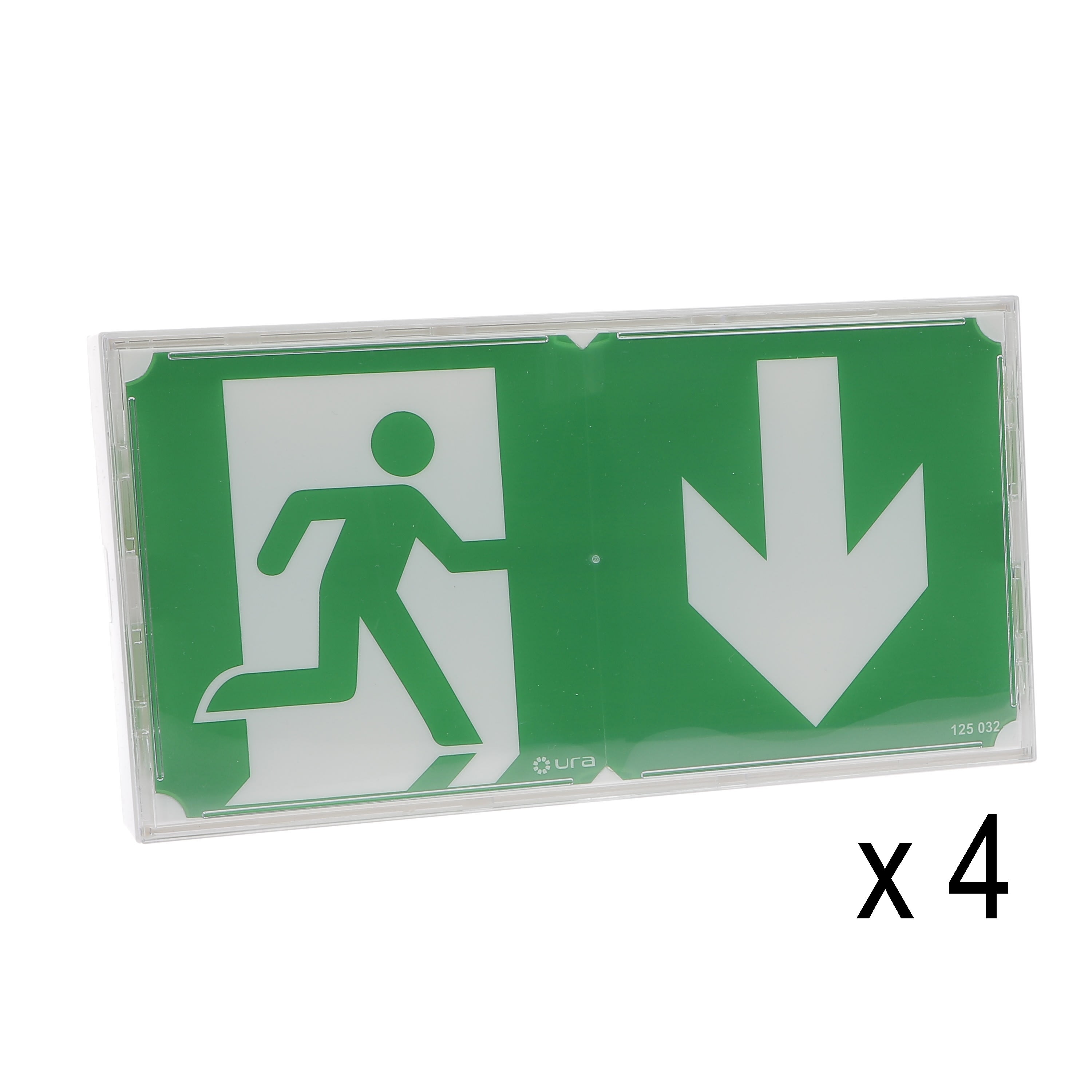 Ura - Lot de 4 BAES Evacuation Uraone V ref. 111013V