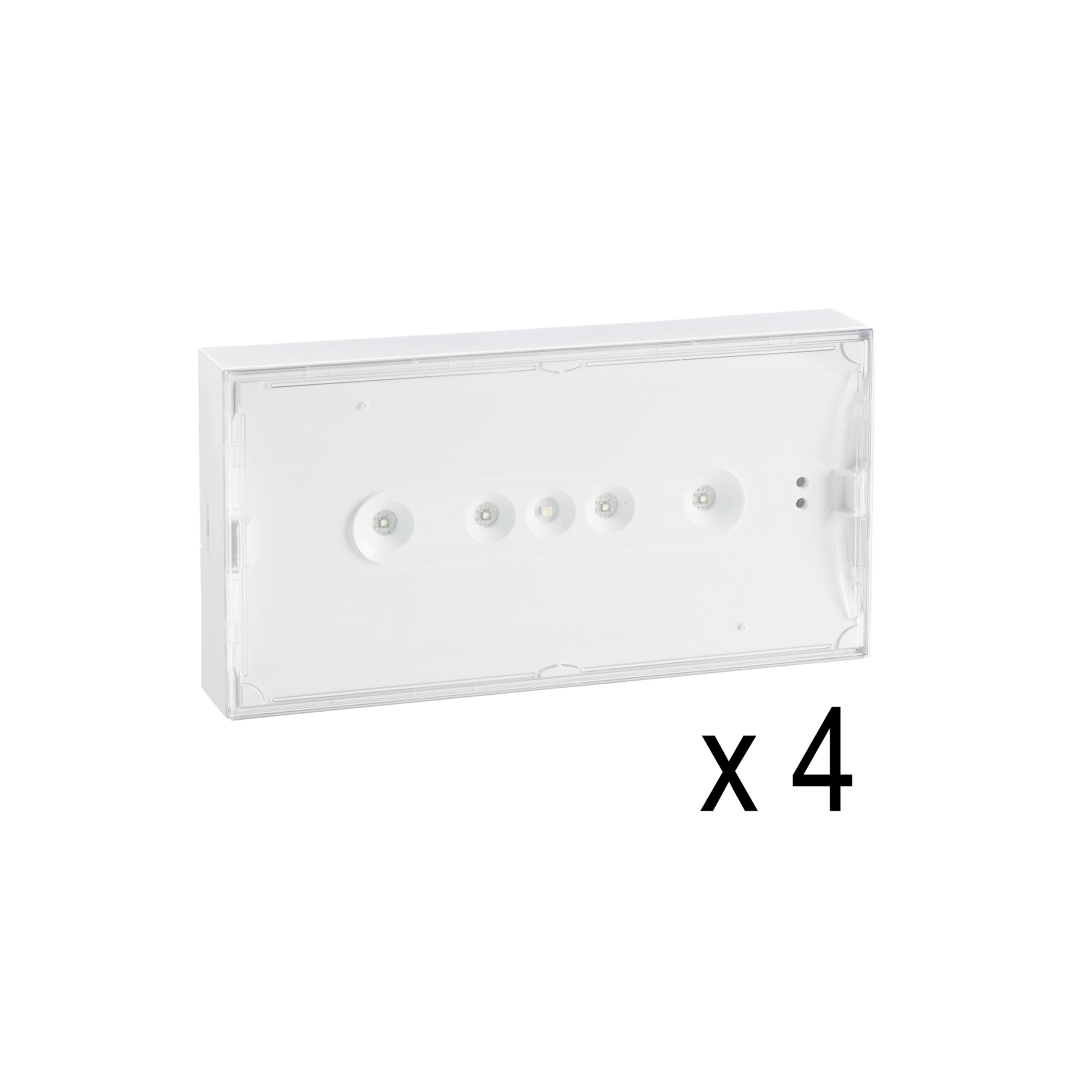 Ura - Lot de 4 BAES Ambiance Uraone 111227 reconditionnés avec embase av. 2020
