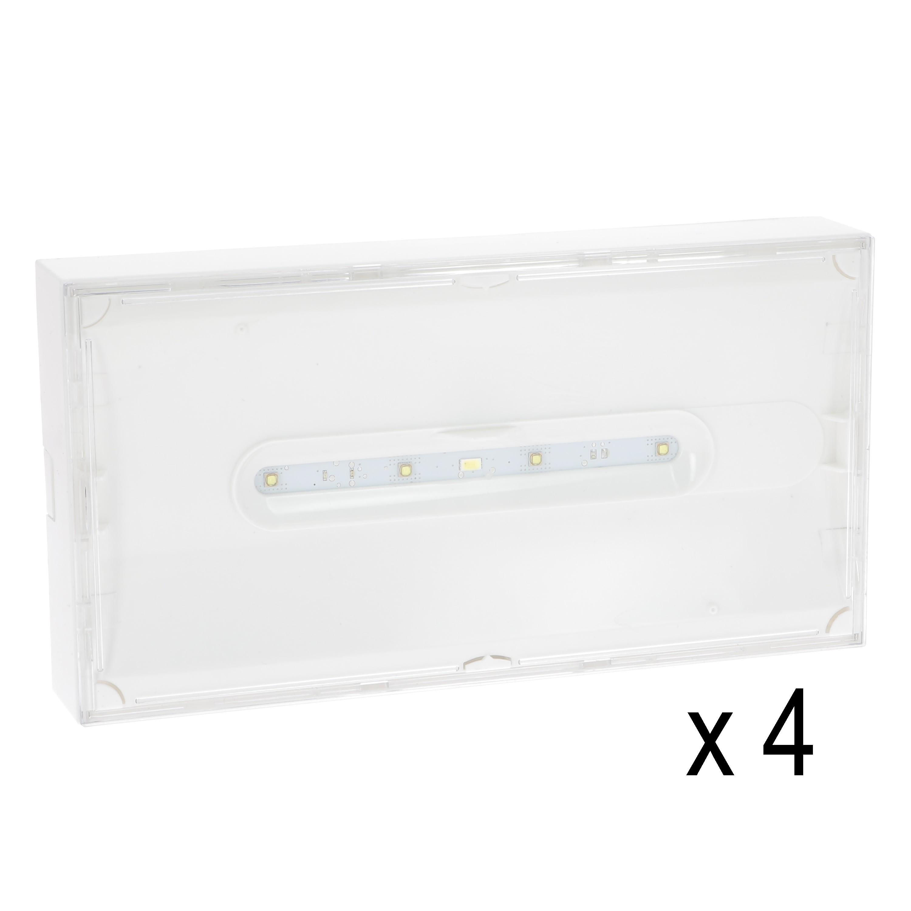 Ura - Lot de 4 BAES Ambiance Uraone V 111227V reconditionnés avec embase ap. 2020