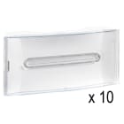 Ura - Lot de 10 BAES Evacuation uralife 118218 reconditionné avec patère