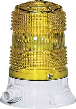 SIRENA - MINIFLASH X, feu à éclats, Xénon, IP 54, V240AC, base grise S