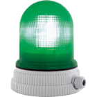 SIRENA - TYPE 200 Feu fixe/clignotant à led vert, IP55, V240AC, base grise