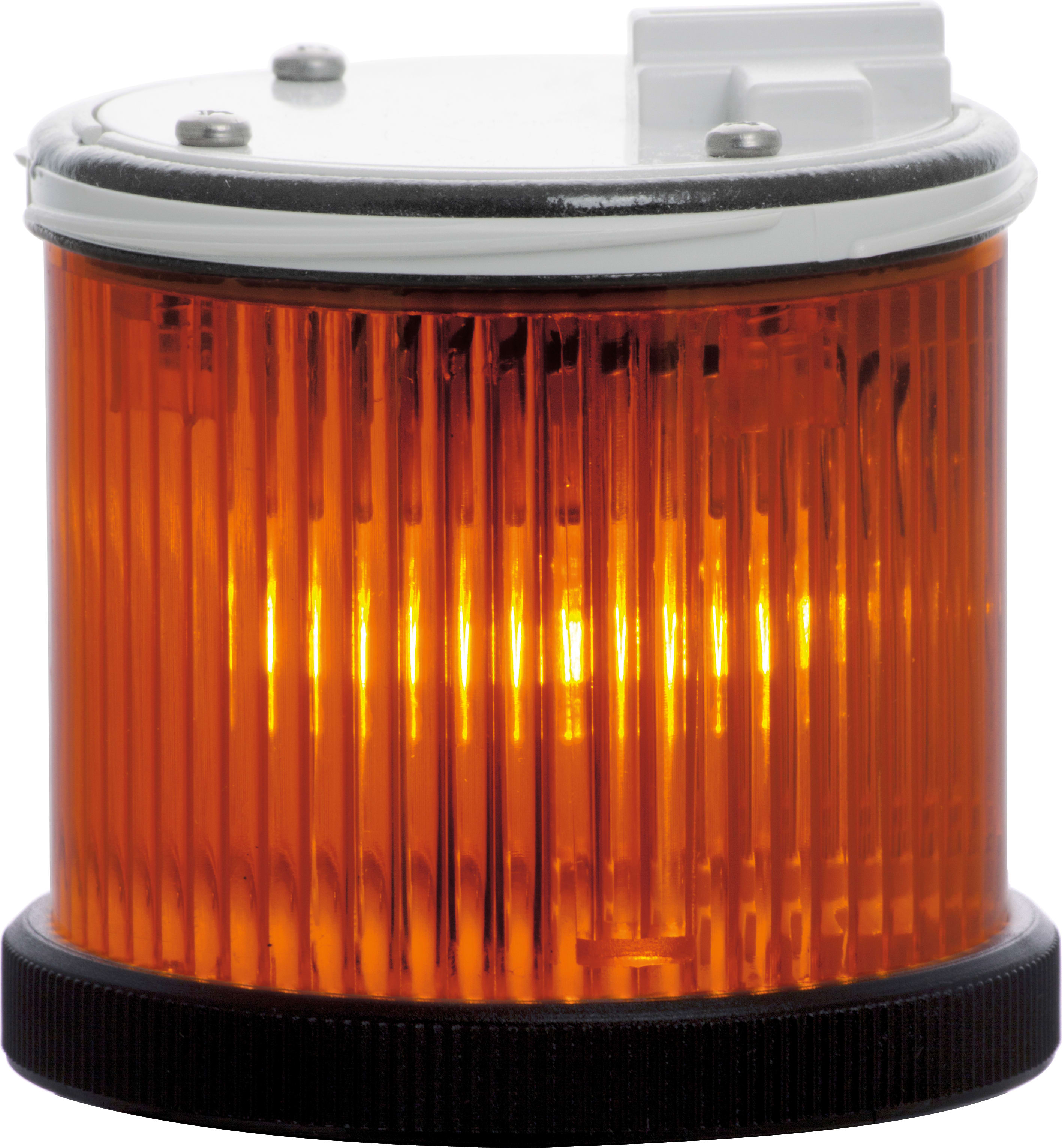 SIRENA - TWS STEADY : élément lumineux orange - lumière fixe - V12/240ACDC - bague noire