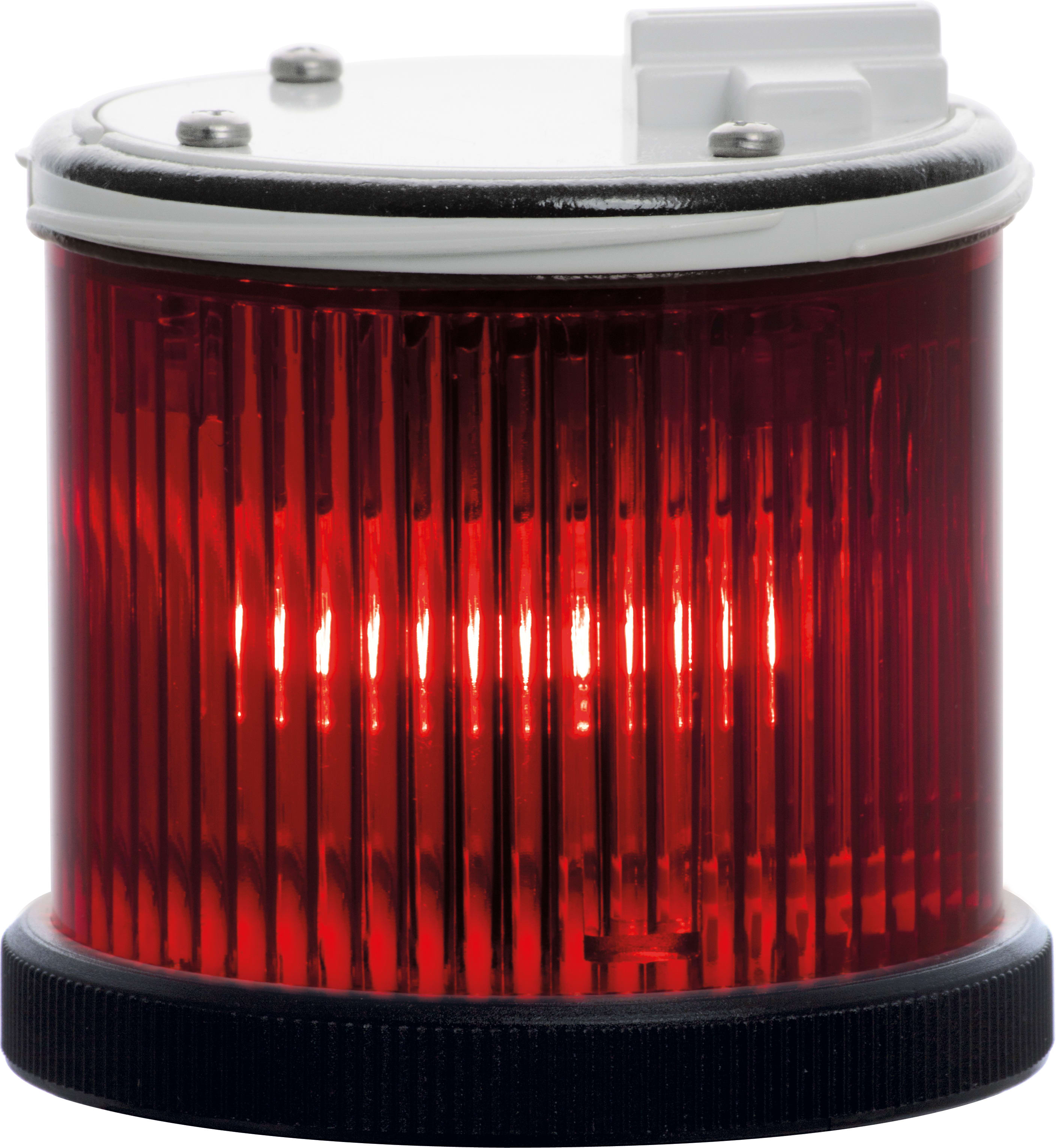 SIRENA - TWS STEADY : élément lumineux rouge - lumière fixe - V12/240ACDC - bague noire