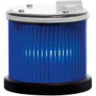 SIRENA - TWS FLASH : élément lumineux bleu - clignotant - IP66 - V24/240AC - bague noire