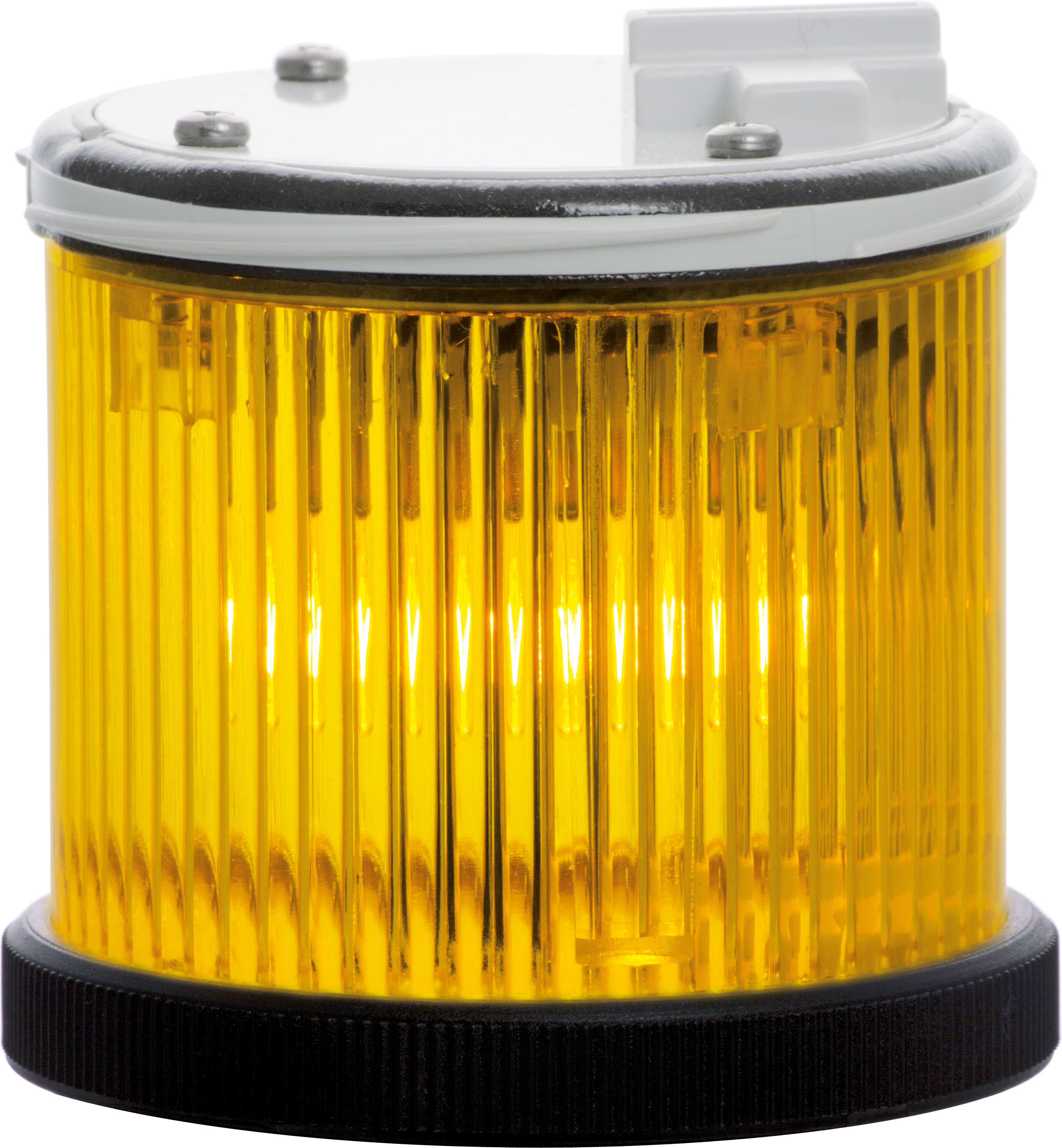 SIRENA - TWS FLASH : élément lumineux jaune - clignotant - V24/240AC - bague noire