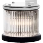 SIRENA - TWS FLASH : élément lumineux blanc - clignotant - V24/240AC - bague noire