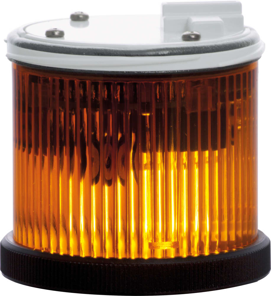 SIRENA - TWS X : élément lumineux orange - xénon - flash - IP66 - V24DC - bague noire