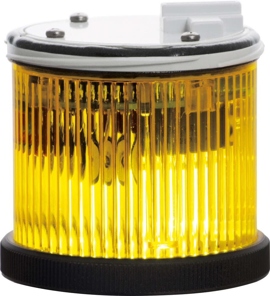 SIRENA - TWS X : élément lumineux jaune - xénon - flash - IP66 - V24DC - bague noire