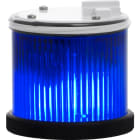 SIRENA - TWS X : élément lumineux bleu - xénon - flash - IP66 - V240AC - bague noire