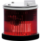 SIRENA - TWS X : élément lumineux rouge - xénon - flash - IP66 - V240AC - bague noire