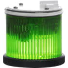 SIRENA - TWS X : élément lumineux vert- xénon - flash - IP66 - V240AC - bague noire
