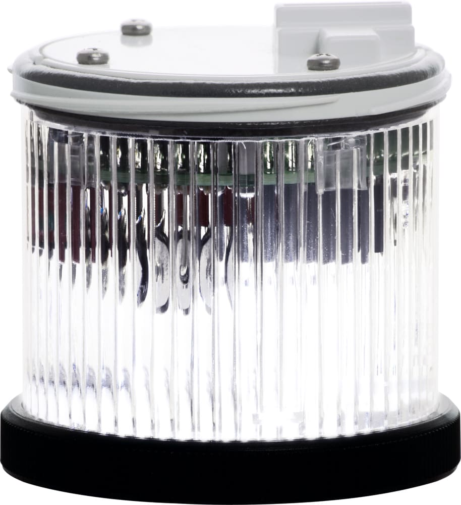 SIRENA - TWS X : élément lumineux blanc- xénon - flash - IP66 - V240AC - bague noire