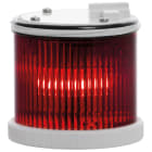 SIRENA - TWS STEADY : élément lumineux rouge - lumière fixe - V12/240ACDC - bague grise