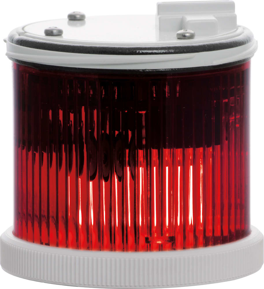 SIRENA - TWS X : élément lumineux rouge - xénon - flash - IP66 - V110AC - bague grise